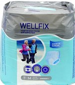 Подгузники-трусы для взрослых Веллфикс (Wellfix) размер M 10 шт, Онтекс